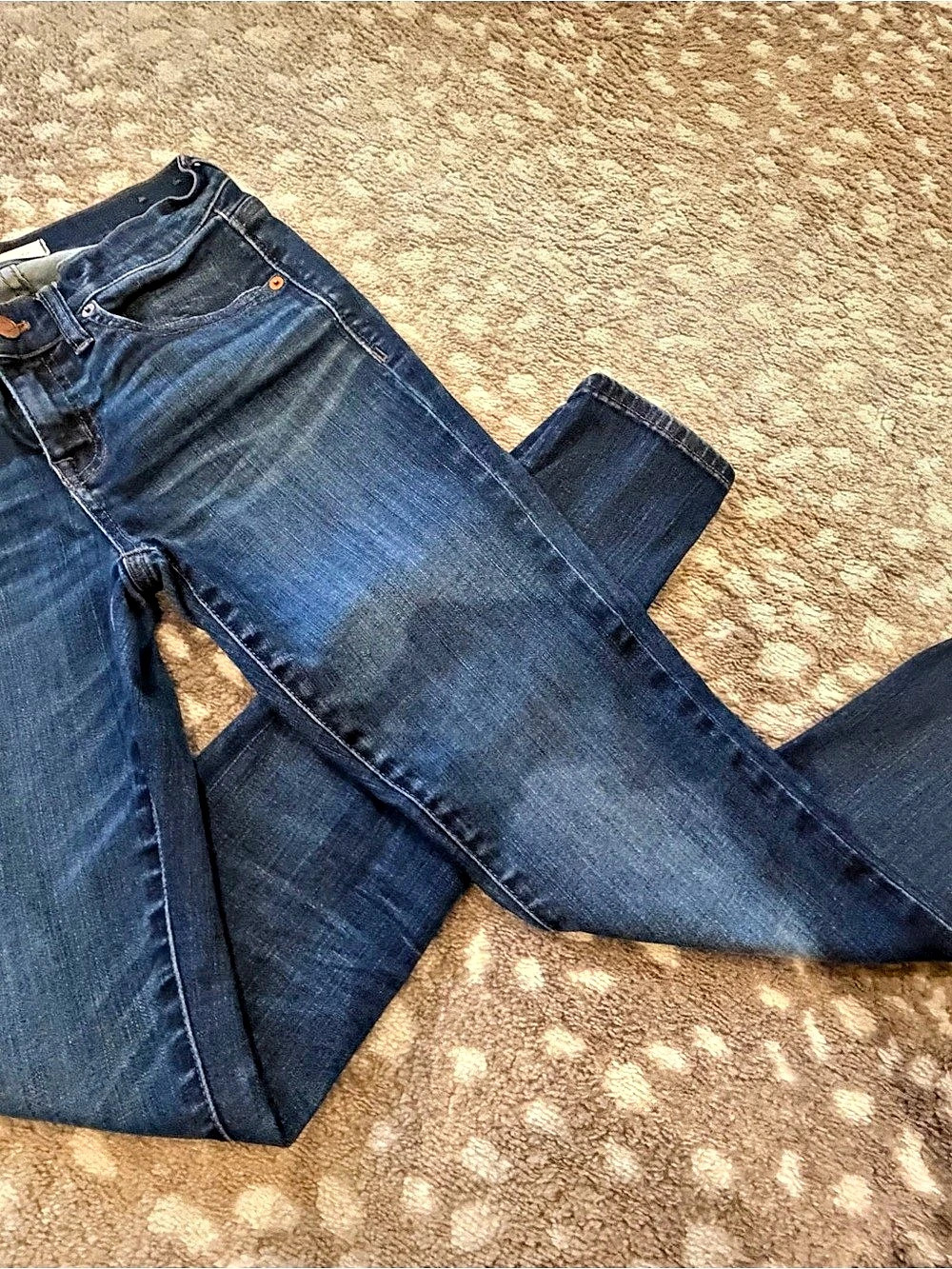 Madewell The 8" Skinny Jean Blue Size 26